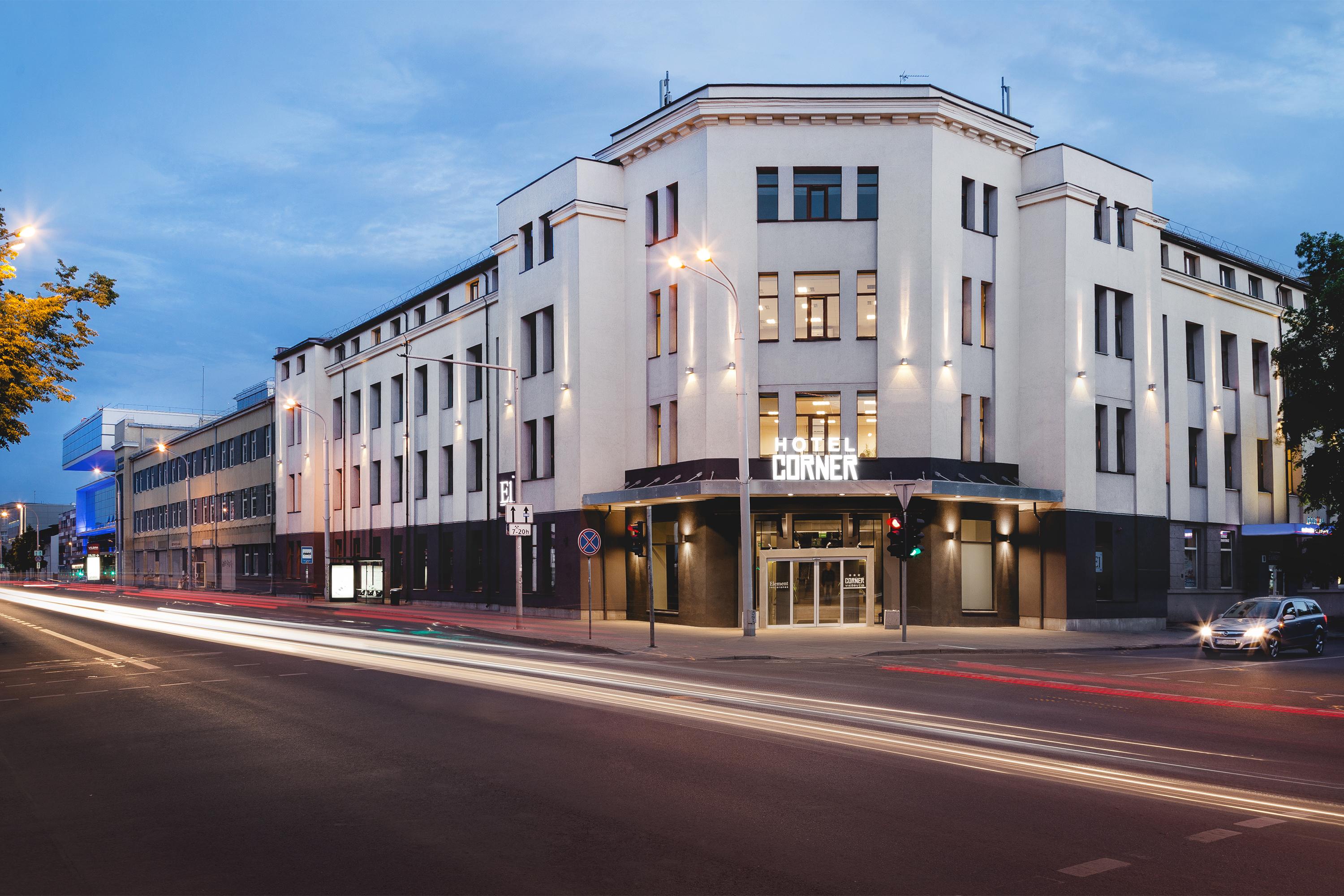 Corner Hotel Vilnius Exterior foto
